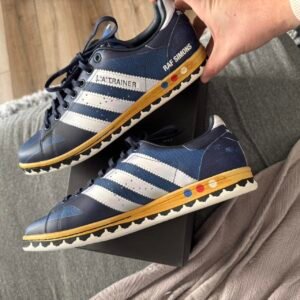 Adidas Men's Blue and Navy Trainers - Image 6