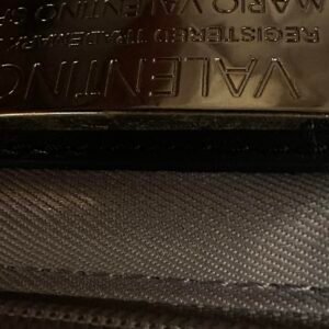 Valentino Black quilted leather shoulder bag - Image 7