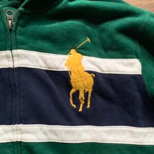 Polo Ralph Lauren Women's Green Hoodie - Image 6