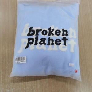 Broken Planet Men's Blue Sweatshirt - Image 4