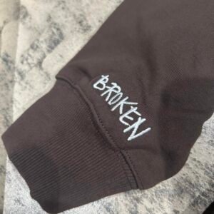 Broken Planet Men's Brown Hoodie - Image 6