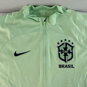 Share Brazil Strike Elite Nike Dri-FIT Football Zip Tracksuit - Image 3