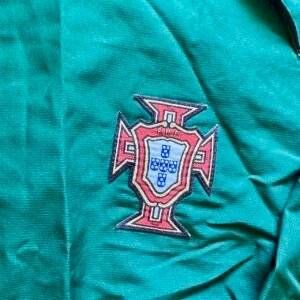 Vintage-style Nike Portugal track jacket in iconic green 🇵🇹⚽️ - Image 8