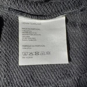Denim Tears Men's Black Shorts - Image 3
