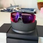 Oakley Vanguard Smart Glasses Bluetooth Purple/Prizm Lens Black Frame OWB001