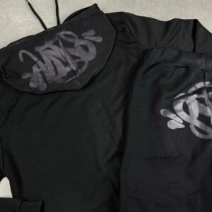Black tracksuit ,brand syna world - Image 3