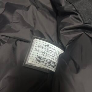 Moose Knuckles black bomber jacket with fur hood - Image 4
