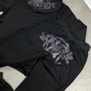 Black tracksuit ,brand syna world - Image 6