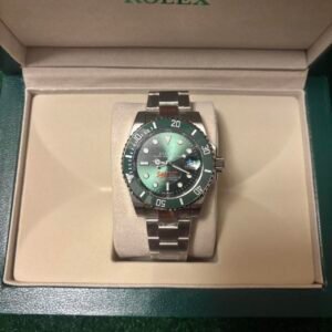 Rolex submariner 41mm green dial. - Image 7