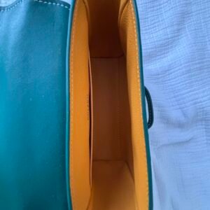 Goyard green mini handbag Saigon Top Handle Bag Coated Canvas Brand new✔️ - Image 3