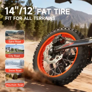 X1 Spark M Electric Mini Bike - Image 8