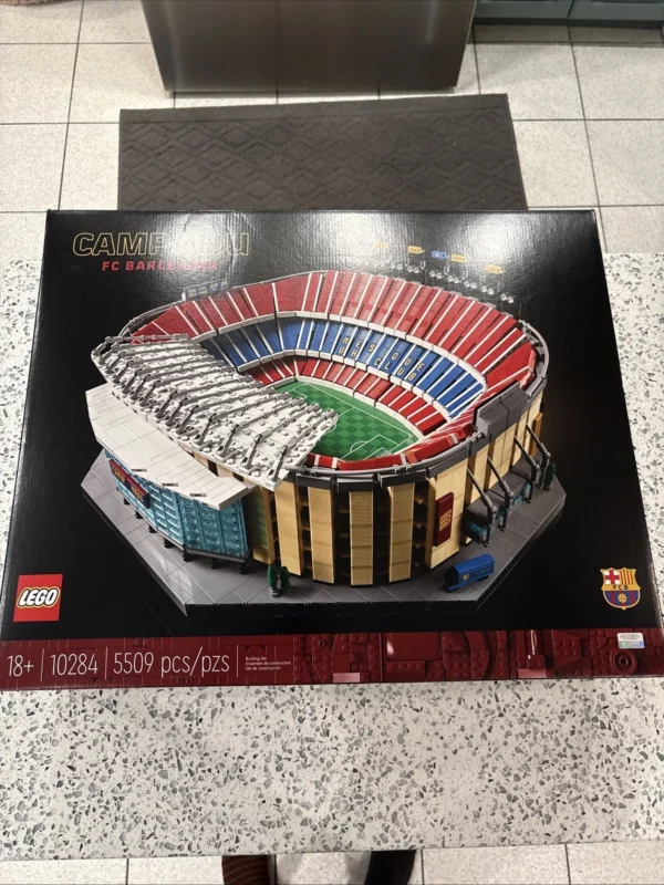 LEGO Icons Camp Nou FC Barcelona 10284 Stadium New Factory Sealed 18+