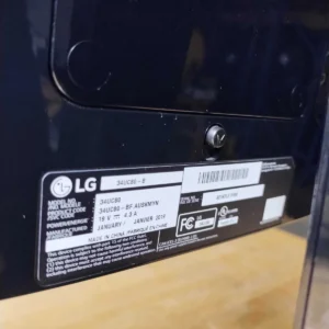 LG 34UC80-B 34" ULTRAWIDE QHD 3440X1440 IPS CURVED MONITOR - USED, NO WIRES - Image 4