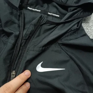 Black Silver Nike Running Repel Miller Tracksuit Set S ............ - Image 7
