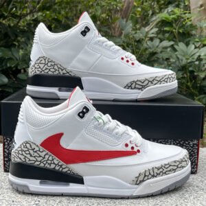Air Jordan 3 White Cement Reimagined - Image 5