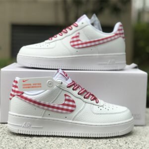 NIKE AIR FORCE 1 LOW “RED GINGHAM - Image 11