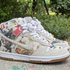 Nike SB Dunk High “Rammellzee”X Supreme - Image 9