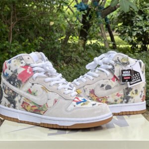 Nike SB Dunk High “Rammellzee”X Supreme - Image 14