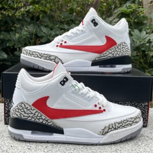 Air Jordan 3 White Cement Reimagined - Image 9