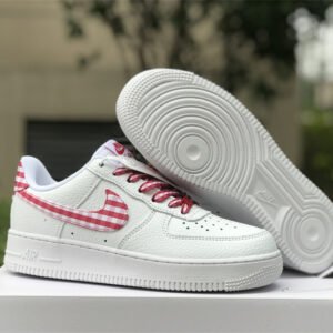 NIKE AIR FORCE 1 LOW “RED GINGHAM - Image 9
