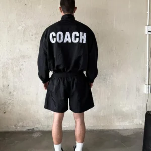 Men Women Tracksuit Set Jacket & Shorts Streetwear Summer Casual Outfit All Size - Image 9