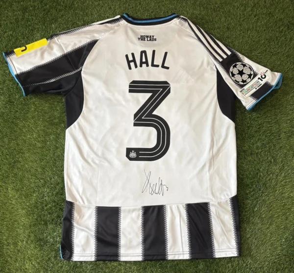 Lewis Hall Signed Newcastle