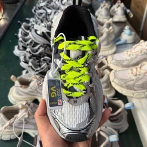 VG Batch Balenciaga 3XL Sneaker Lace Spider Silver Black Green - Image 4