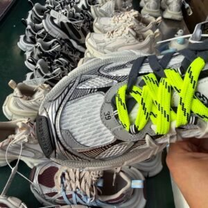 VG Batch Balenciaga 3XL Sneaker Lace Spider Silver Black Green - Image 6