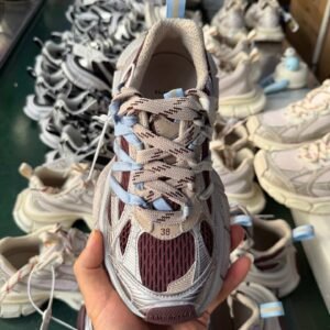 VG Batch Balenciaga 3XL Sneaker Lace Spider Silver Red Blue - Image 4
