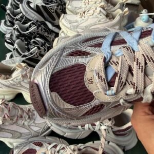 VG Batch Balenciaga 3XL Sneaker Lace Spider Silver Red Blue - Image 6