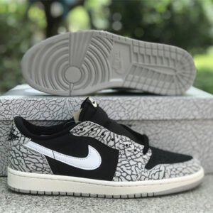 Air Jordan 1 Low OG Black Cement - Image 17
