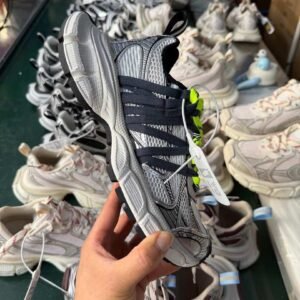 VG Batch Balenciaga 3XL Sneaker Lace Spider Silver Black Green - Image 10