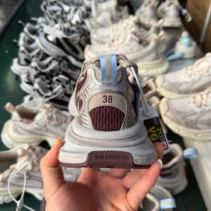 VG Batch Balenciaga 3XL Sneaker Lace Spider Silver Red Blue - Image 9