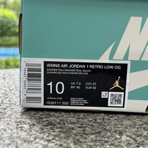 Air Jordan Low OG Washed Teal WMNS - Image 19