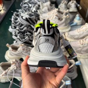VG Batch Balenciaga 3XL Sneaker Lace Spider Silver Black Green - Image 11