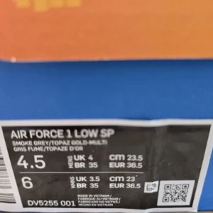 New Nike Undefeated x Air Force 1 Low Community - Image 8