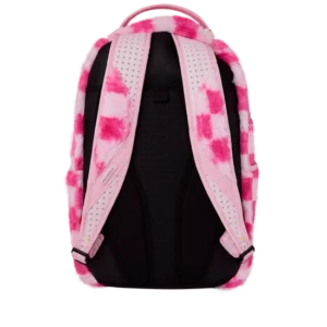 Sprayground Furzilla Shark Pink Check Backpack BRAND NEW - Image 9