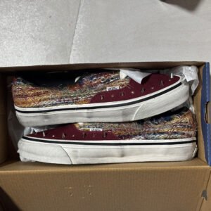 Vans Premium Authentic 44 Ibiza Rivet Skates Wine Red - Image 5