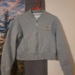 Miu Miu Sweatshirt Bomber Jacket Embroidered